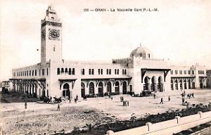 Oran - Gare -P.L.M. nouvelle